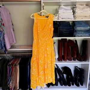 Tiered midi dress